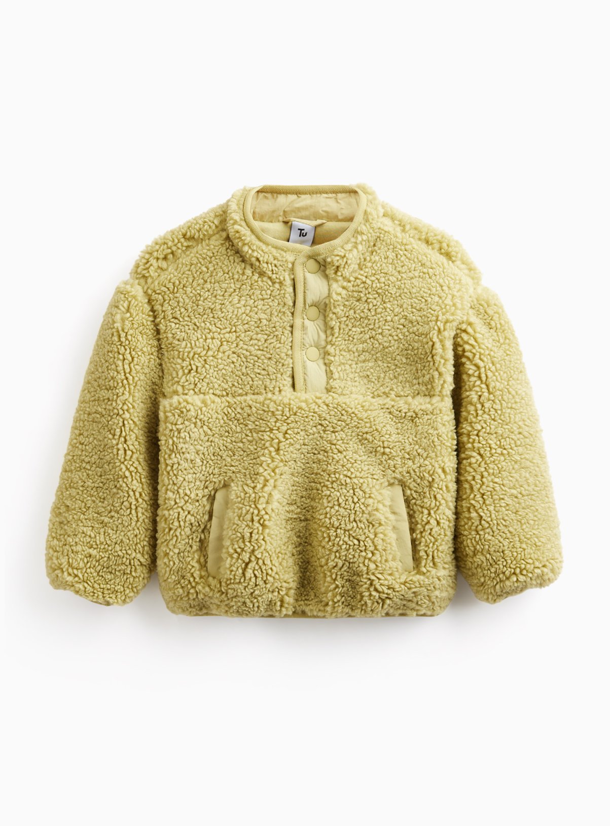 Green Borg Half-Placket Jacket 2-3 years - Image 1 thumbnail